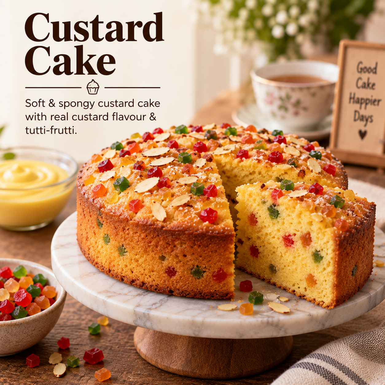 Custard Cake